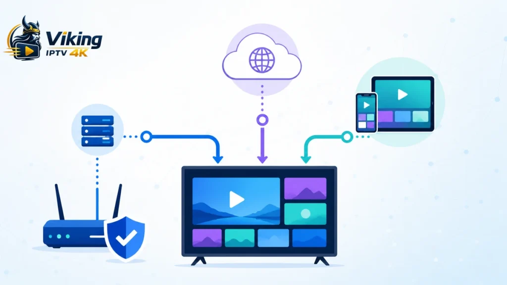 IPTV vs streaming jämfört med hanterat nät, internetmoln, tv, mobil och surfplatta